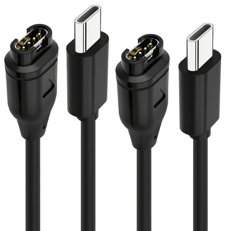 Sinoacc USB C Charger Cable Compatible with Garmin Watch - 2 Pack