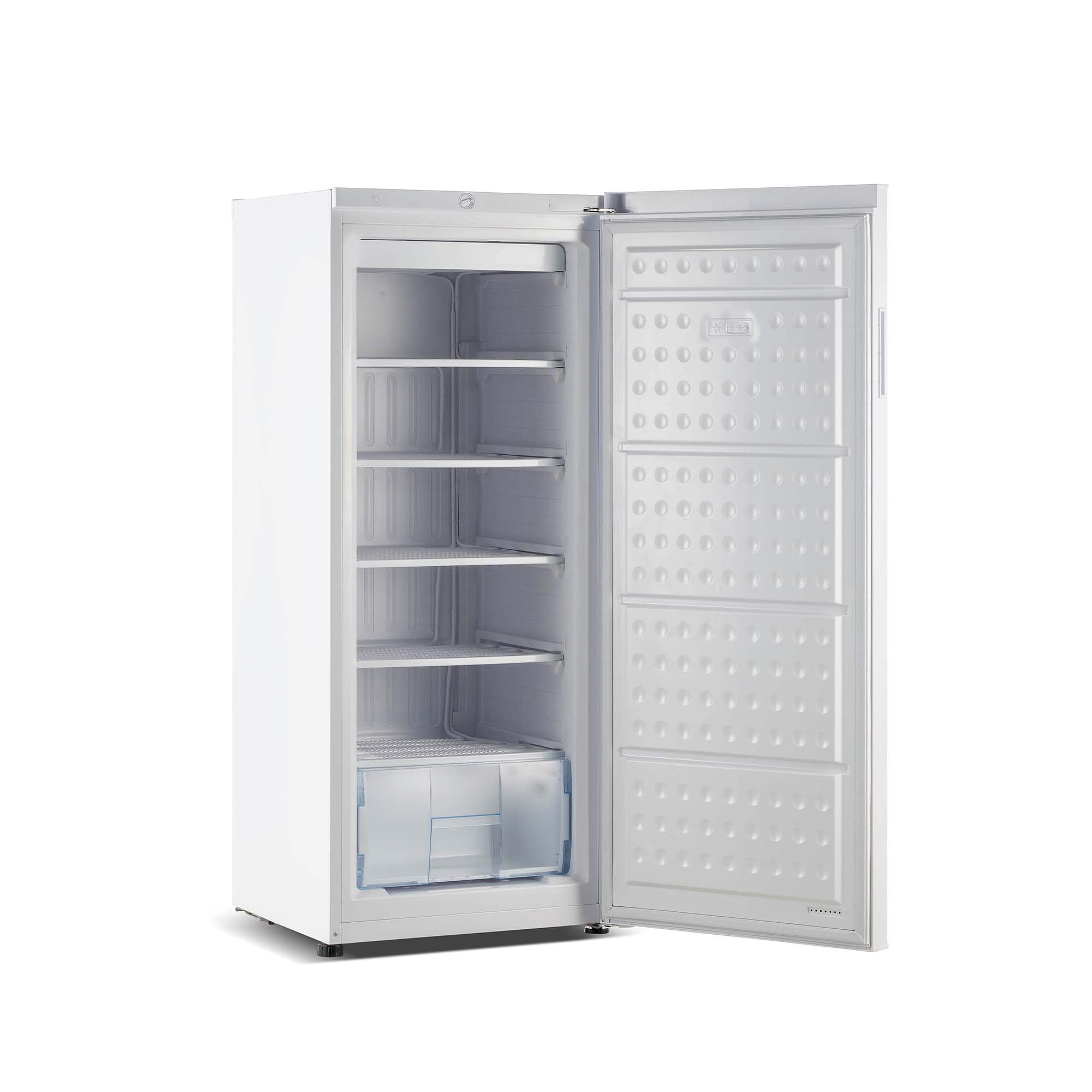 Frigidaire 10 Cu. ft. Garage Ready Upright Freezer, Recessed Handle, Adjustable Temperature Control, Flush Back Design, Efficient Cooling, White