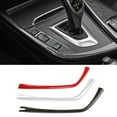 thumbnail image 7 of For BMW 3 4 Series F30 F31 F32 F36 3GT 320i 2013-19 LHD Center Console Gear Shift Panel Sticker L-Shape Cover Interior Accessory, 7 of 7