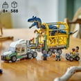 thumbnail image 4 of LEGO Jurassic World Dinosaur Missions: Allosaurus Transport Truck Toy, Fun Gift Idea for Kids with Kenji, Darius and Yaz Minifigures, Jurassic World Dinosaur Toy for Boys and Girls Ages 8 and Up 76966, 4 of 6