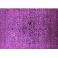 thumbnail image 1 of Ahgly Company Indoor Rectangle Oriental Purple Industrial Area Rugs, 3' x 5', 1 of 4