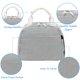 thumbnail image 5 of Bolsa de almuerzo Bluboon, aislante de pana, reutilizable, de gran capacidad, 5 of 9