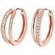 thumbnail image 1 of Pendientes Ring04 1Pza Aro Oro Rosa Metal/Zirconia., 1 of 2