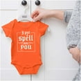 thumbnail image 5 of Halloween I Put A Spell On You Bodysuit Jumper Girls Infant Baby Brisco Brands NB, 5 of 6