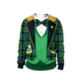 thumbnail image 1 of Sudadera DíA De San Patricio DiseñO De ImpresióN GráFica Digital Cuello Redondo Sudaderas De Manga Larga XBTCLXEBCO Tela Escocesa Verde;M, 1 of 6