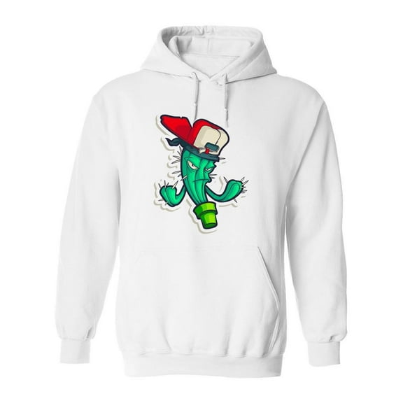 Urban Cactus Hoodie Men -Image by Shutterstock, Male Small