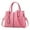 Pink, variant on ZTTD Handbag for Women Roomy Fashion Womens Handbags Ladies Purse Satchel Shoulder Bags Tote Leather Bag
