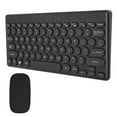 thumbnail image 4 of General Keyboard Mouse, Energy Saving 4Keys Mouse Buttons 78Keys Keyboard Ergonomic Keyboard Mouse Set 2.4G Mini  For Office Necessities Black, 4 of 8