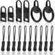 thumbnail image 1 of 16 Uds. De lengüeta de tirador de cremallera, mango de Metal de repuesto, extensión de tirador de cable de etiqueta Fixerzipper para mochila, chaqueta, bolso, 1 of 5