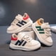 thumbnail image 4 of Zapatillas de deporte para niños, zapatillas de deporte para niños y niñas, zapatos blancos de estilo coreano para estudiantes de otoño, zapatos casuales impermeables para niños a juego, 4 of 5