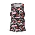 thumbnail image 4 of Haiem Various Languages Mother Men Workout Tank Top Gym Bodybuilding Sleeveless Muscle T Shirts Athletic Tank Breathable Workout Shirt-Small, 4 of 9