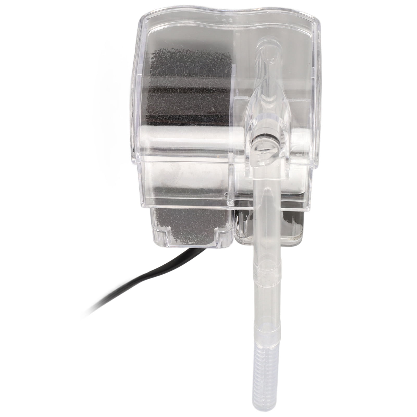 Aquarium Hang On Filter Professional Quiet Waterfall External Small Fish Tank Hanging Filter for Turtle Tank Fish Tank