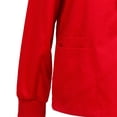 thumbnail image 3 of Womens Workwear Snap Front Warm-up Jacket, 3 of 4
