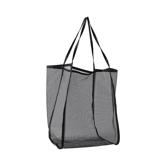 Meitianfacai Nylon Mesh Beach Bags for Women, Multifunctional Grocery Storage Bag, Breathable Mesh Beach Bags and Totes, Lightweight Foldable Pool Handbag Wash Bag