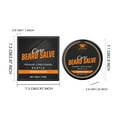 thumbnail image 2 of Herunwer Beard Butter Leave-In Conditioner - Organic Beard Balm for Fast Beard Growth, Beard Softener - Beard Cream to Remove Itch & Dandruff, Restores Moisture, 2 of 2