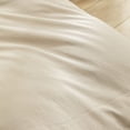 thumbnail image 5 of BESTOUCH Duvet Cover Set King 100% Washed Cotton Linen Feel Soft Chic Lightweight 3Pcs (Almond Milk Grey, 104"x90"), 5 of 8