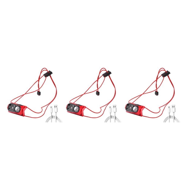 Eigraketly 1 Juego de minifaros ajustables, linternas portátiles profesionales con Sensor de luz, linterna Led recargable para exteriores alimentada por Type1 NO1 Eigraketly CBP208733