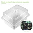 thumbnail image 4 of Garden 5Pcs 12 Holes Seed Tray Seedling Starter Trays Grow Box Nursery Pot Planting Kit Starting Germination Box, 4 of 11