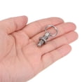 thumbnail image 5 of Spring Plunger with Pull Ring M6*1 0.47" Thread Length Pin Dia.4mm Round Stainless Steel Non-Locking, 5 of 5