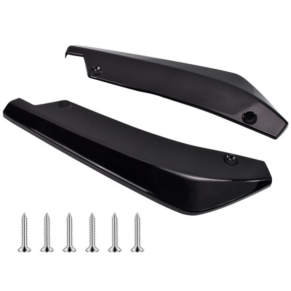 Hex Autoparts 2 PCS Rear Spats Splitter Diffuser Bumper Spoiler Universal for Dodge Charger SXT SRT8