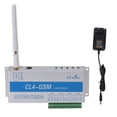 thumbnail image 1 of SMS GSM Gate Opener IP30 Protection Aluminum Remote Control Relay Switch for Garage Hangar Warehouse EU Plug 100 to 240V, 1 of 16