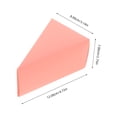 thumbnail image 4 of 50pcs Triangle Cake Boxes Creative Candy Box Practical Sugar Gift Container Lovely Presents Cases for Home Party (Pink), 4 of 9