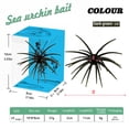 thumbnail image 3 of 1 Pcs Sea Urchin Soft | Realistic Fuzzy Dice Fishing For & | Floating Swimbait With Reflective | Artificial Worm For &Freshwater, 3 of 9