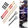 thumbnail image 4 of Drum Rute, Kit de Baquetas RUTE RUTE RUST DAMTERY Drum Tamber Tamber Instrumento Accesorios Para Tocar Con Bolsa, 4 of 7