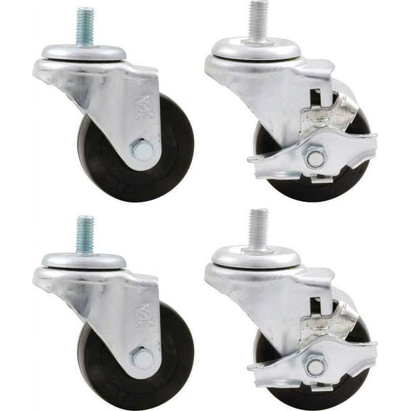 Wheel Kit 3in Heavy Duty Locking