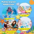 thumbnail image 3 of Sunjoy Tech Simulated Small Animals Sea Animal Adventure Acrylic Mini Ducks Gems Set for Beach Scavenger Hunts Party Decoration, 3 of 8