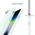 thumbnail image 5 of JETech Silicone Case for iPhone SE 3/2 (2022/2020 Edition), 4.7-Inch, Silky-Soft Touch Full-Body Protective Phone Case, Shockproof Cover with Microfiber Lining (Seafoam), 5 of 7