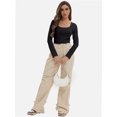 thumbnail image 6 of Long Sleeve Shirts for Women Scoop Neck Baselayer Casual Tops for Lady, 6 of 6