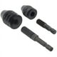 thumbnail image 4 of 4PCS Drill Chuck Quick Change Adapter Mini 3-Jaw Drill Chuck Screwdriver Adapter Electric Drill Conversion Chuck Set, 4 of 5