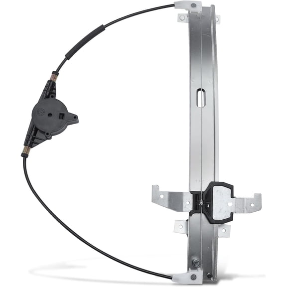 A-Premium Electric Power Window Regulator Without Motor Compatible with Lincoln Town Car 1990 1991 1992 1993 Rear Left Driver Side