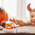thumbnail image 1 of Decoraciones de Halloween, adornos de Halloween, regalos de Halloween, taza de cerámica de Halloween con tapa, linda taza de café con forma de bruja, recuerdo de taza de cerámica de Halloween, 1 of 6