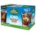 Green Mountain Coffee Roasters, ICED Hazelnut Cream Flavored Iced KCup