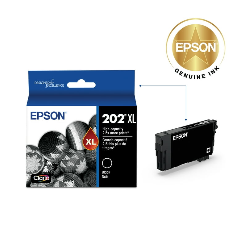 EPSON 202 Claria Ink High Capacity Black Cartridge EPSON 202 Claria Ink High Capacity Black Cartridge