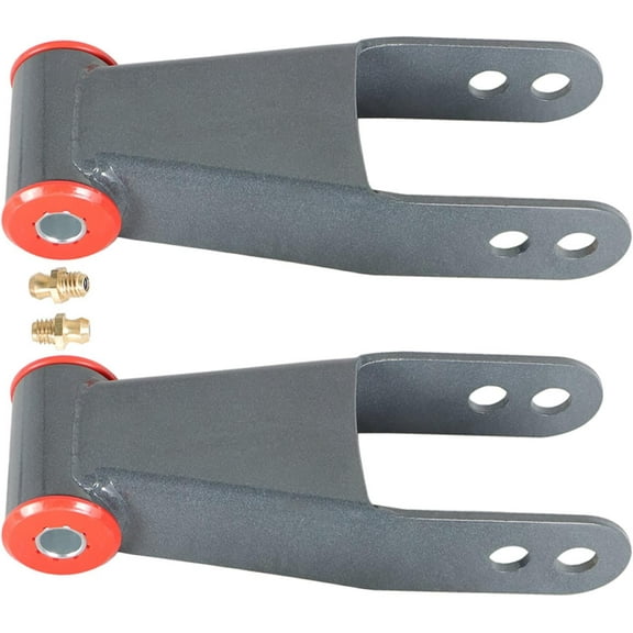 SHZAITOR 1" To 2" Rear Lift Shackles Fit For 1998-2009 2010 Ford Ranger 2WD 4WD