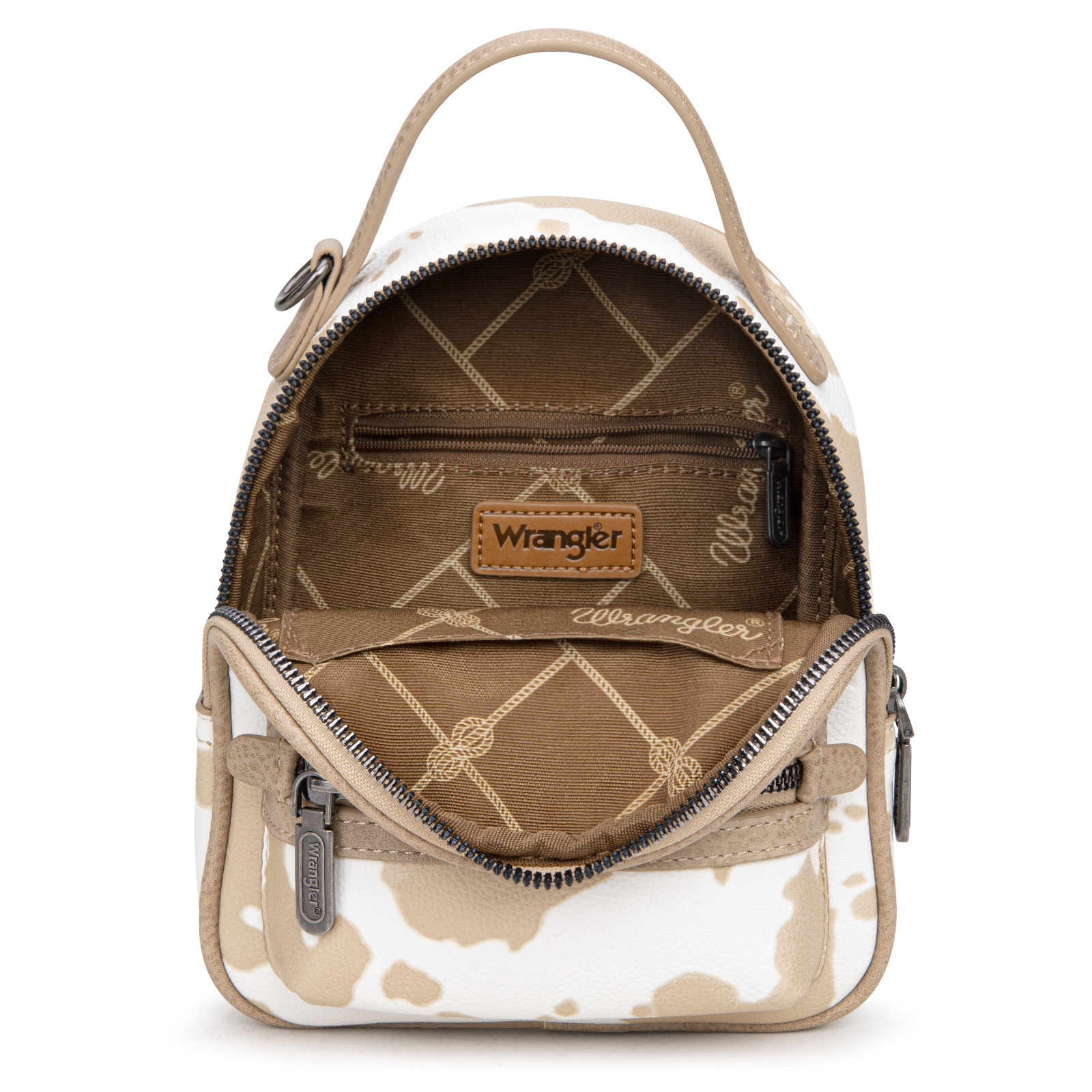 Mini Backpack Purse Vegan Leather Western Cow Print Y2K Cute Cow Print Backpack | Women main image 4