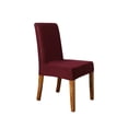 thumbnail image 1 of DYstyle Stretch Spandex Solid Dining Room Chair Slipcover, 1 of 3