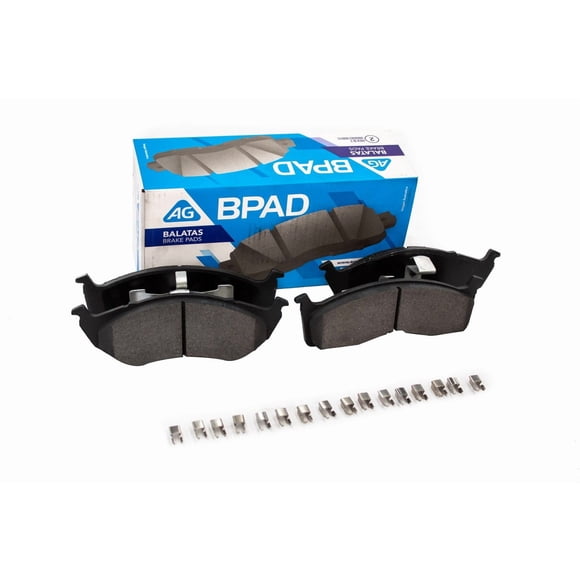 Balatas AG para Auto Delanteras para Chrysler Grand Voyager 1996 a 2000 4 Piezas Nuevas