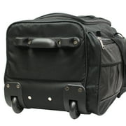 Dejuno 28-Inch Rolling Duffle Bag - Charcoal