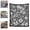 1 Pc D#07, variant on Doodle Coloring Blanket for Adults, 50 x 60 Inch Washable Giant DIY Art Blanket, Creative Arts Crafts Blanket for Activity Play Home Decor(A)