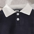thumbnail image 6 of zuwimk Kids Toddler Boy Gentleman Outfits Button Down Shirt Suspender Pant Wedding Formal Church Suit Dress Birthday Clothes(9-12 Months,Navy), 6 of 7