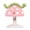 Pink, variant on RaZbaby Chompy Grip Teether for Infant & Baby 3M+ Silicone Teether Toy with Suction Base and Multi-Texture Design for Teething Relief - Red/Green