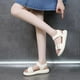 thumbnail image 4 of Sandalias planas cómodas sandalias de playa de verano zapatos de verano con correa al tobillo para mujer, 4 of 9