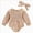 A85-Khaki, variant on Baby Bodysuits Unisex Bodysuit Boys Girls Clothes Newborn Baby Girls Summer Comfortable And Breathable Bodysuits Easter Cute Cartoon Print Bodysuits 0-3 Months
