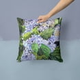 thumbnail image 2 of Carolines Treasures 8730PW1414 Hydrangea Fabric Decorative Pillow  14Hx14W multicolor, 2 of 4