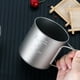 thumbnail image 5 of Copa de titanio Taza de titanio ultraligera TOMSHOO, portátil para exteriores, 2 uds, juego de tazas Tomshoo Copa de titanio, 5 of 7