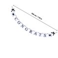 thumbnail image 2 of unbranded Banderín Decorativo Color Negro Para Fiesta De Graduación Estilo Birrete Y Mensajes De Felicitación, 2 of 6